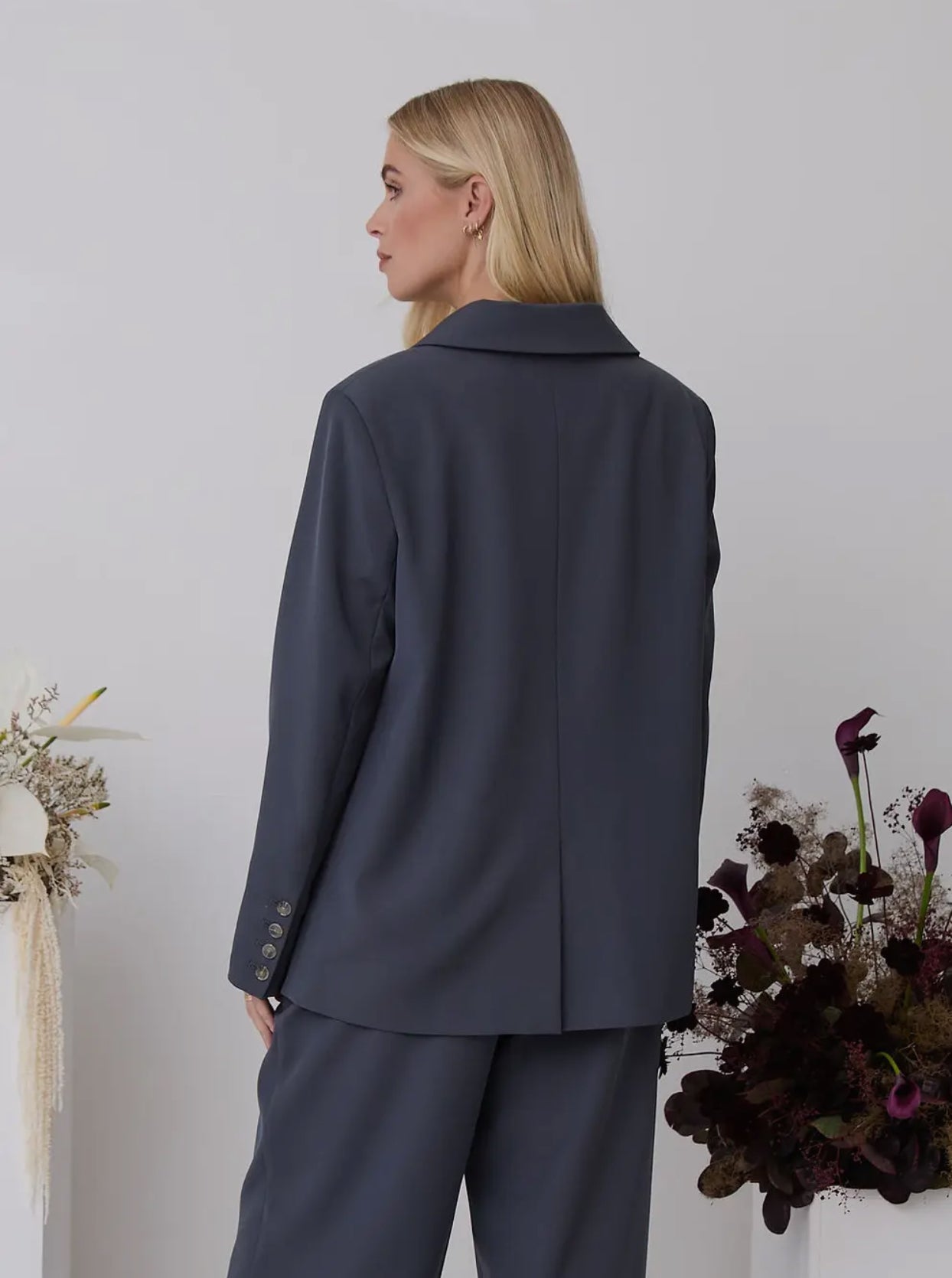 Ella Premium Ladies Blazer in Slate