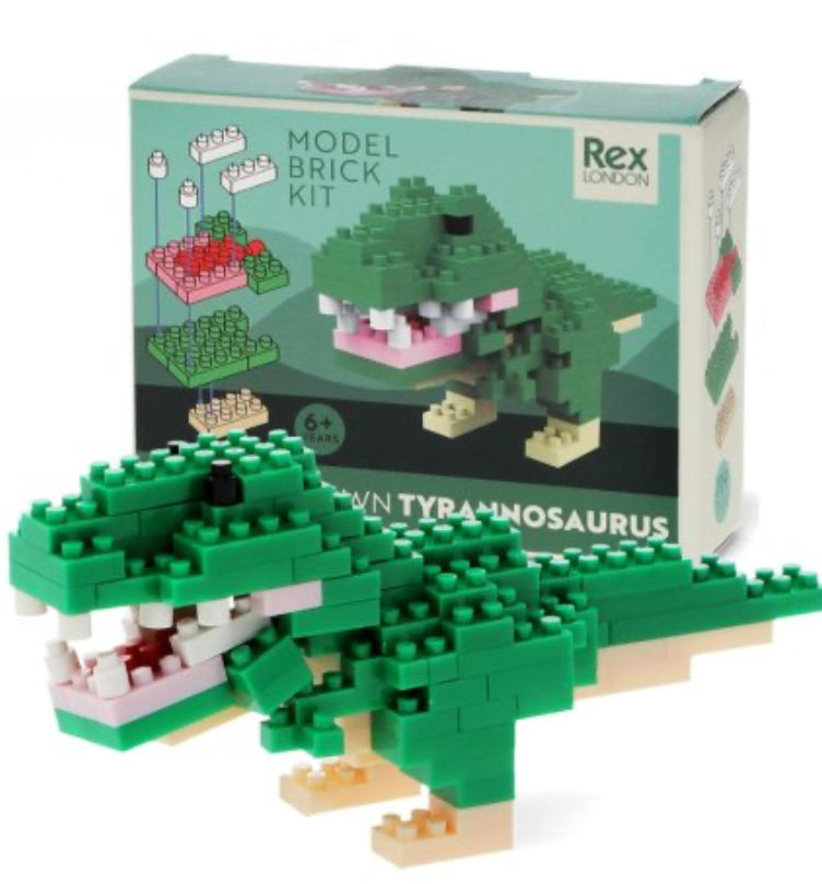 Build your own dinosaur- Trex brick building toy