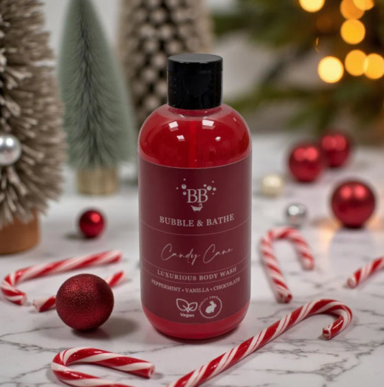 Body Wash and Bubble Bath - Candy Cane