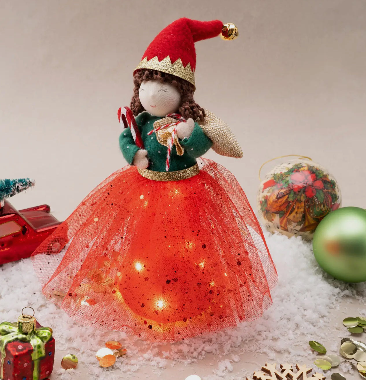 Tree Topper - Light Up Elf