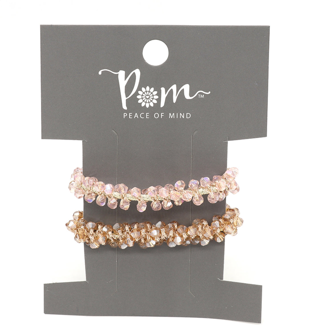 Champagne mix crystal st of hairbands
