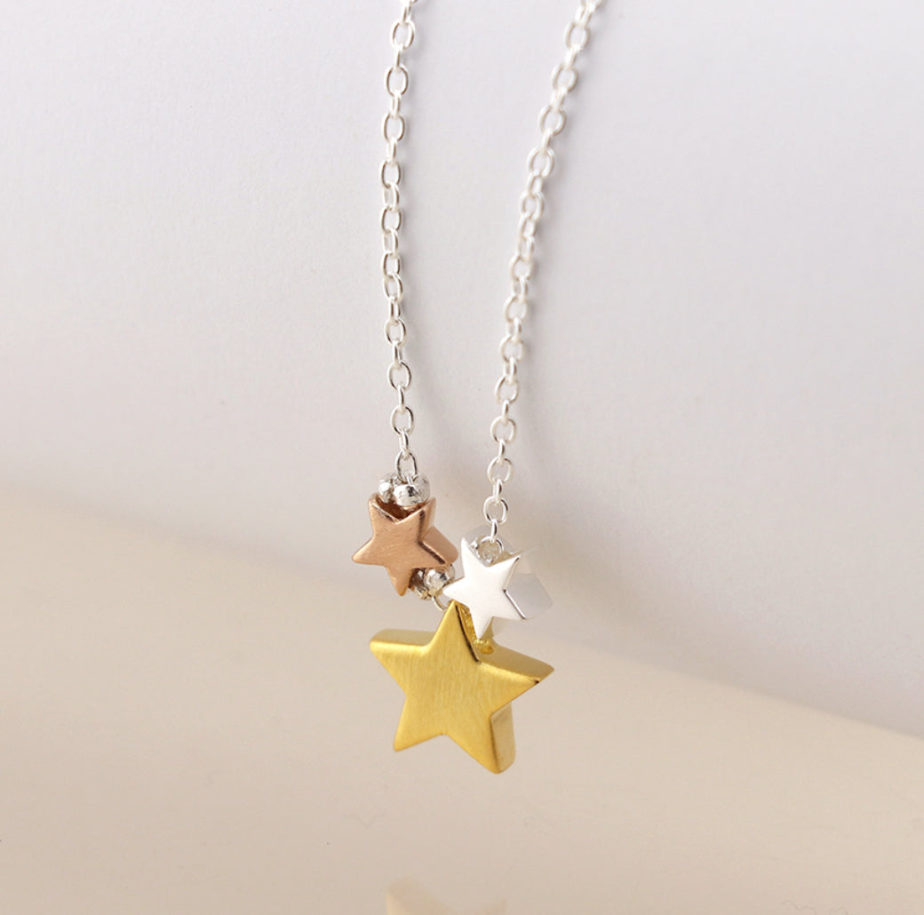 Multi Star Necklace