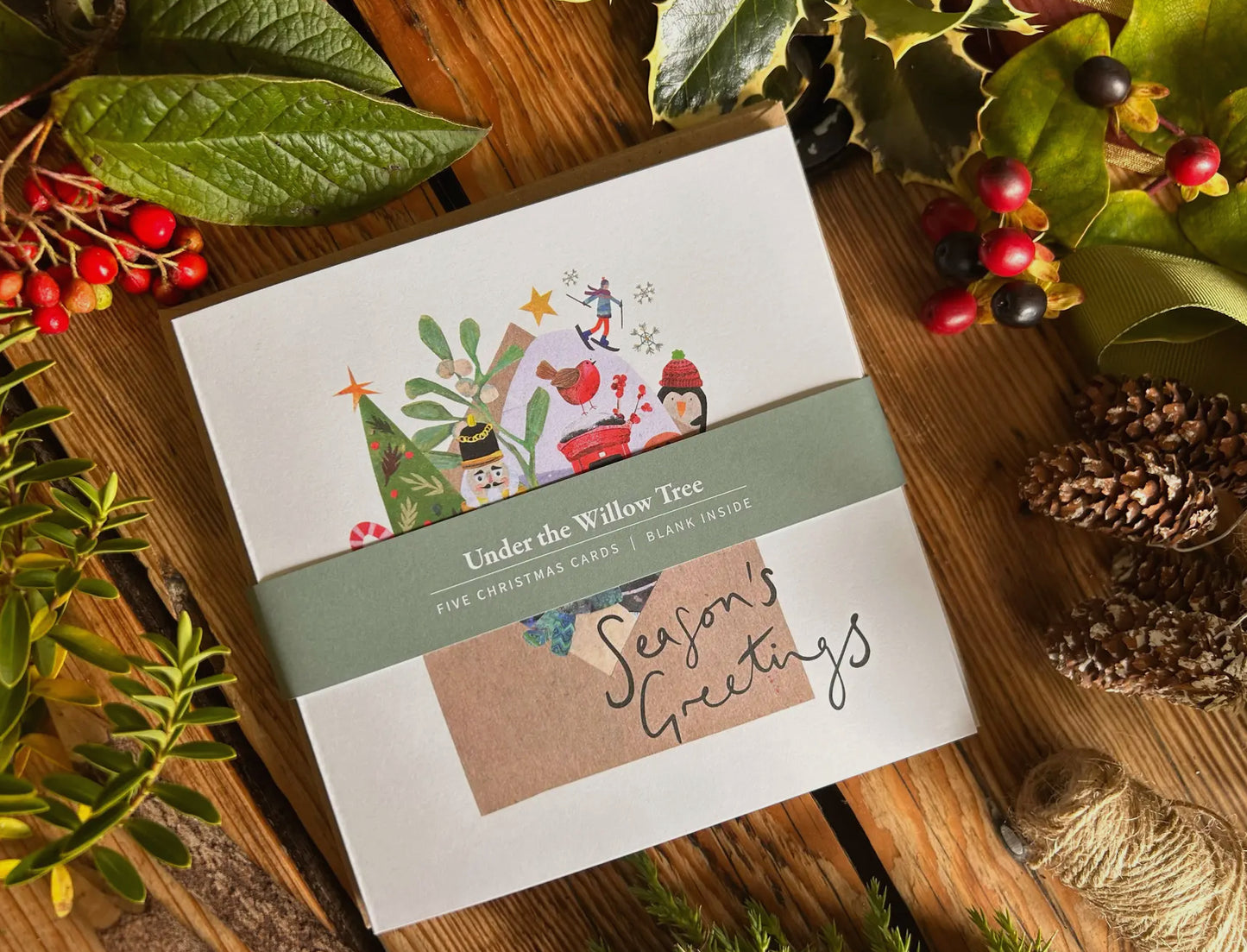 Christmas Card Pack - 5 Cards