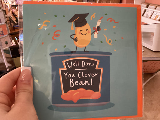 You clever bean huxters card