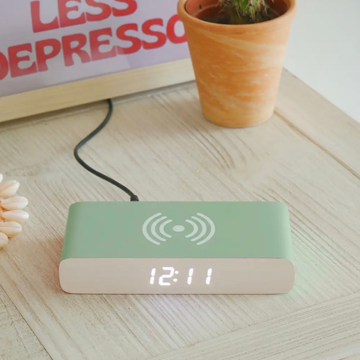 Rise Charge - Wireless Charger & Alarm Clock