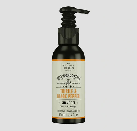 Thistle and Black Pepper Shave gel