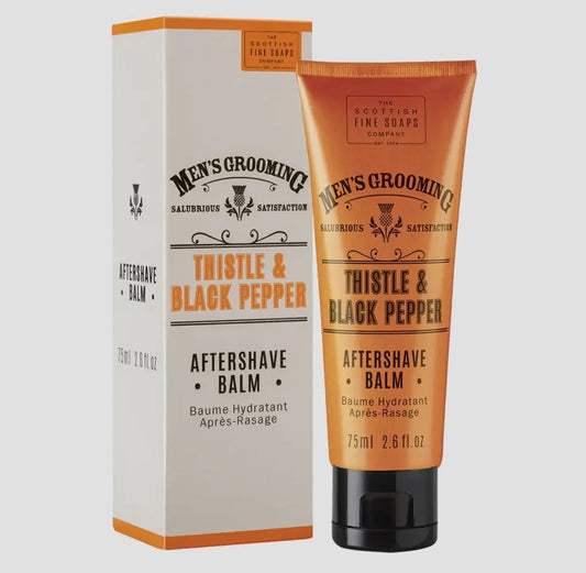 Thistle and Black Pepper Aftershave Balm