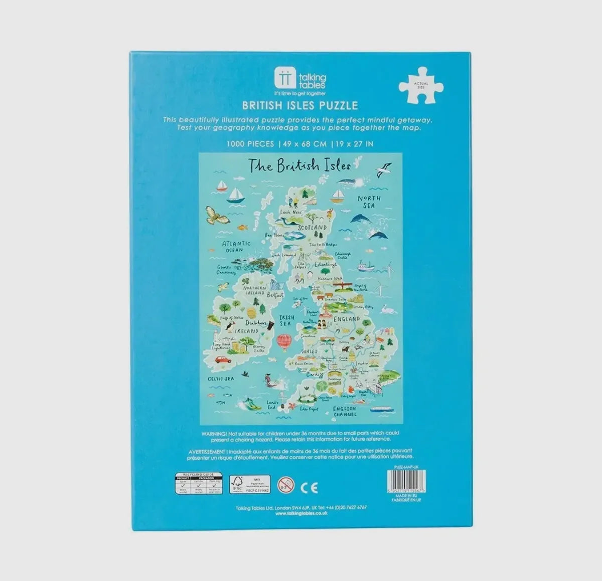 British Isles Map Puzzle