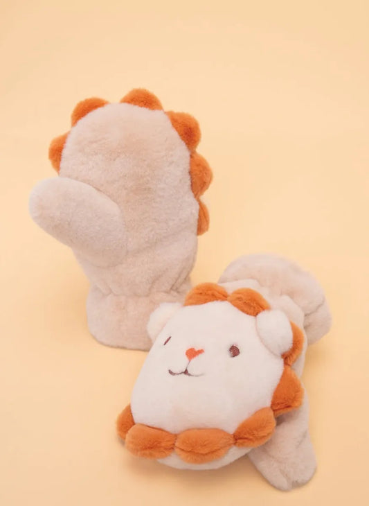 Powder - Cute Cosy Lion Mittens