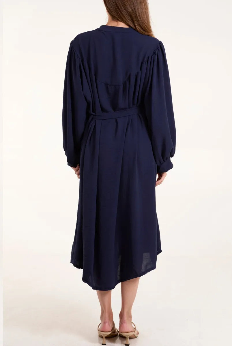 Chloe Midi Shirt Dress -One Size - 12 - 18