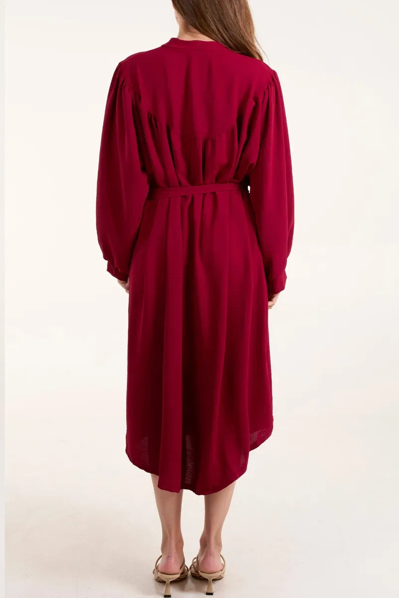 Chloe Midi Shirt Dress -One Size - 12 - 18