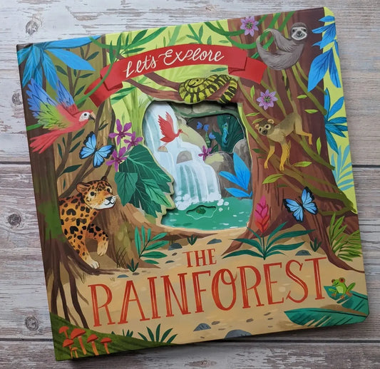 Let's Explore - Rainforest Lift the Flap book