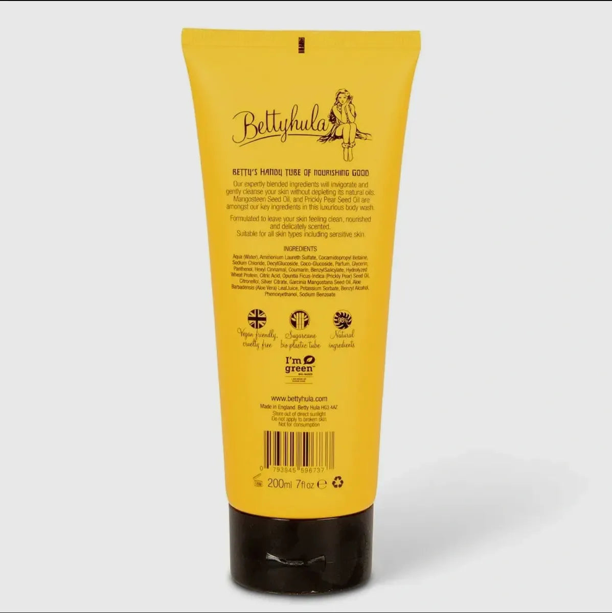 BettyHulla - Champagne and spice body wash