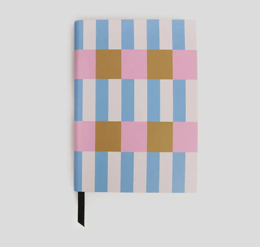 Caroline Gardner Striped Casebound Notebook