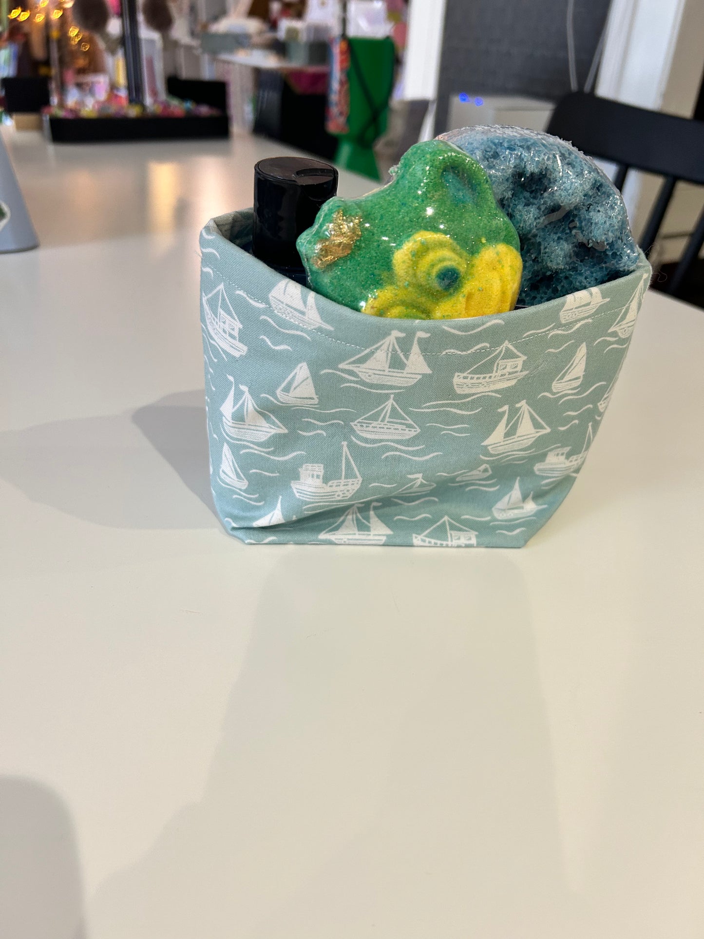 Boat fabric basket
