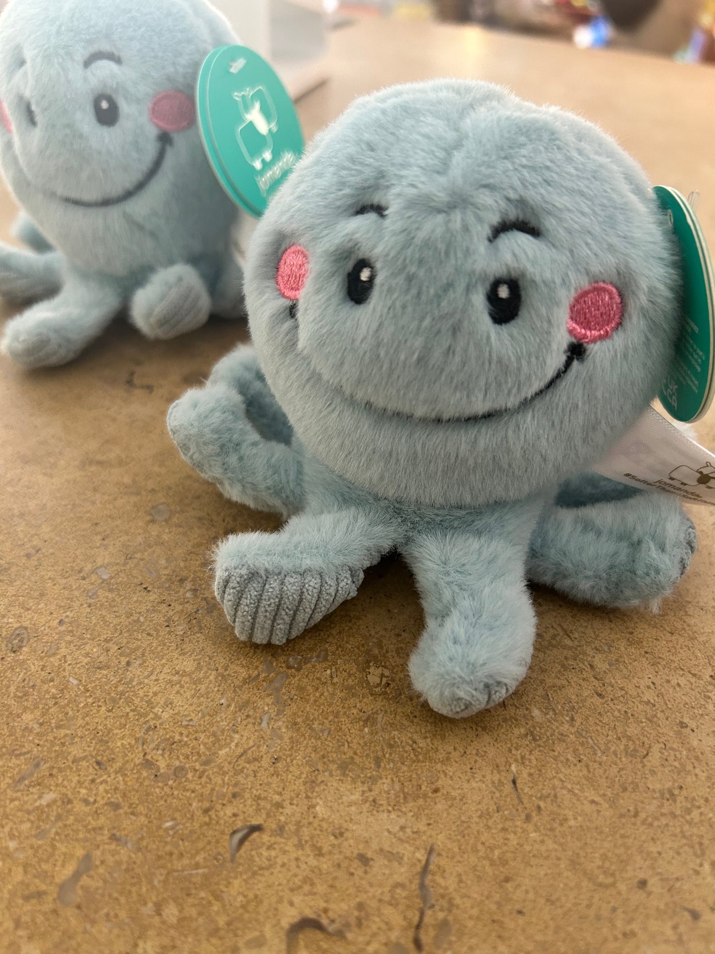 Blue Octopus Baby Plushie - 11cm