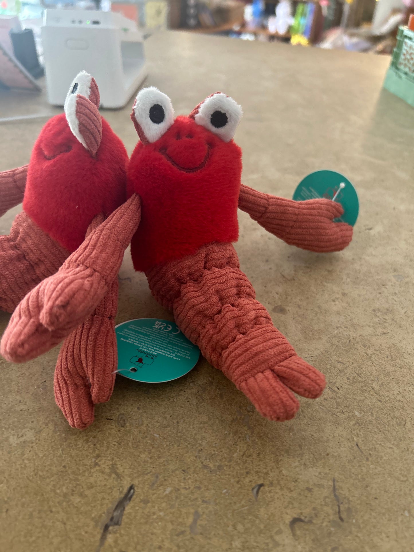Lobster Small Soft Plushie Toy - 10cm