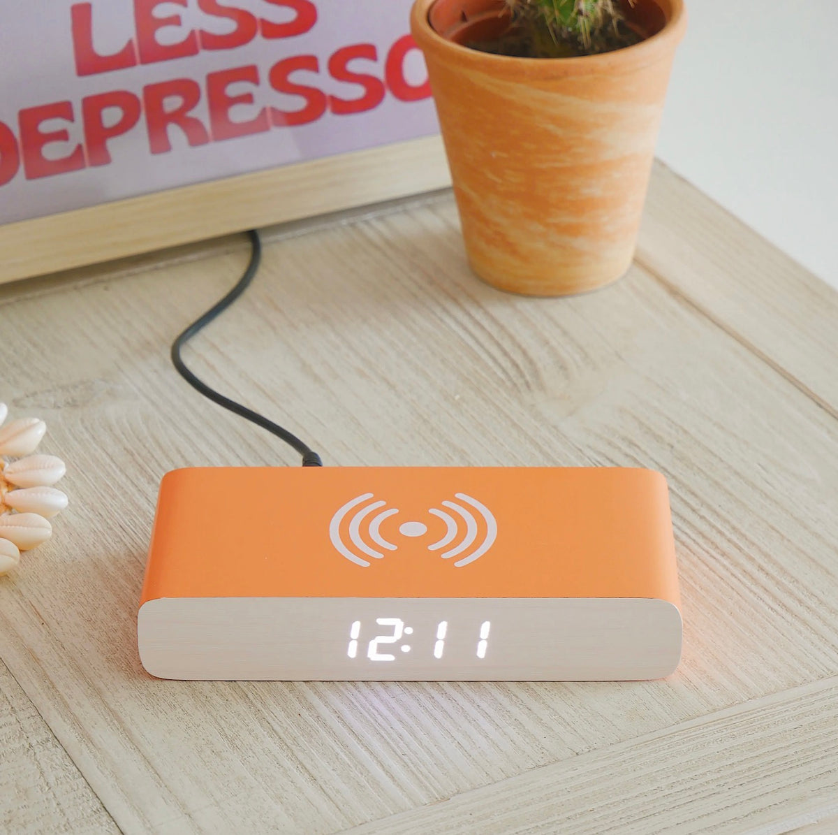 Rise Charge - Wireless Charger & Alarm Clock
