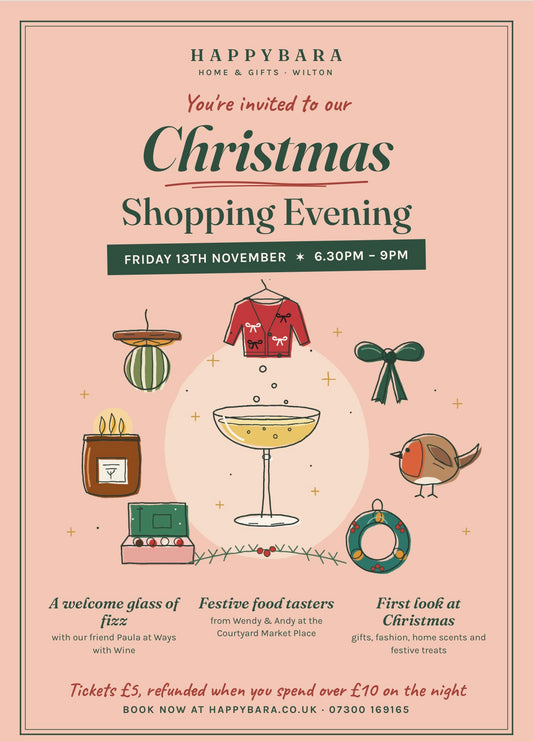 Christmas Shopping Evening Ticket – Friday 13th November 2026