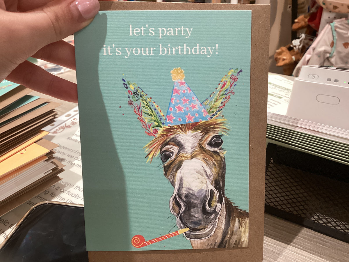 Let’s Party It’s Your Birthday - Jen Winnett Card