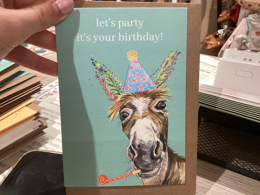 Let’s Party It’s Your Birthday - Jen Winnett Card