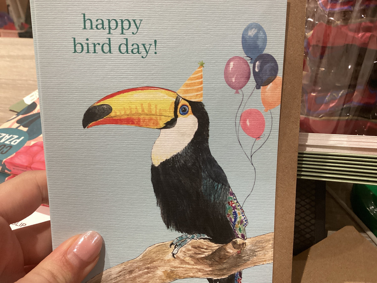 Happy bird day - Jen Winnett Card