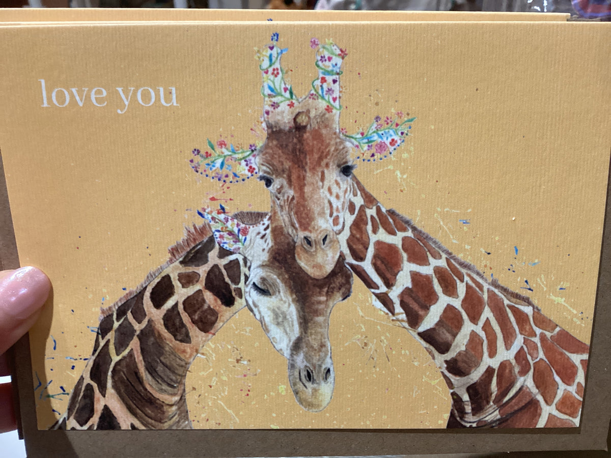 Love you giraffes - Jen Winnett Card