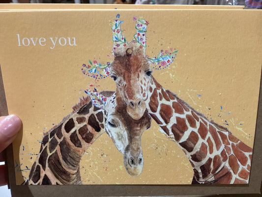 Love you giraffes - Jen Winnett Card