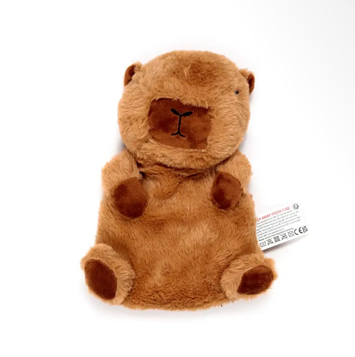 Capybara microwaveable plush lavender heat pack