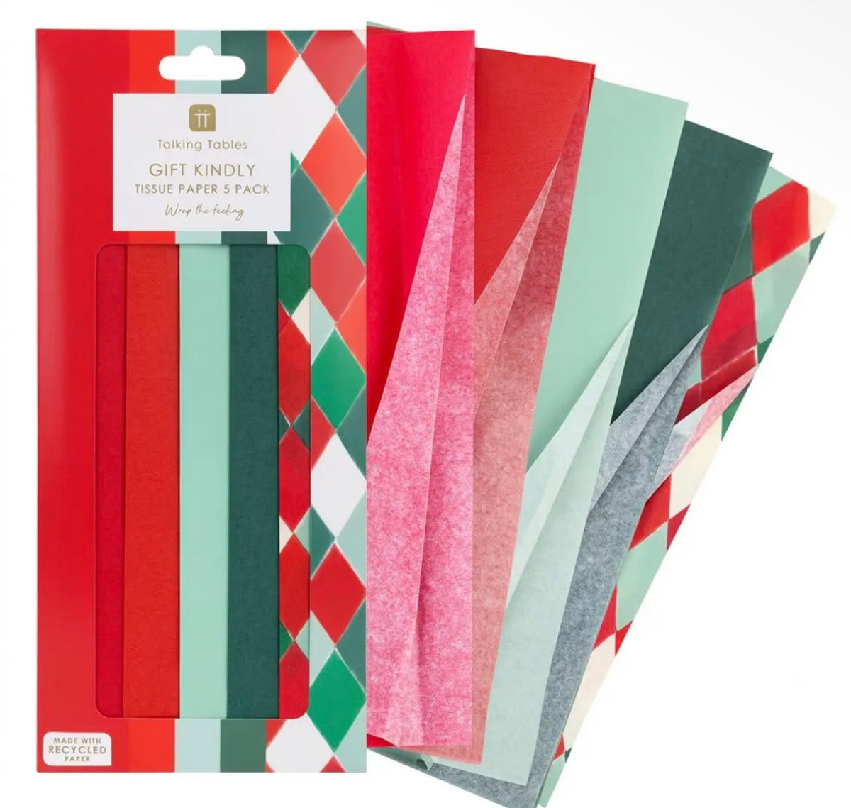 christmas-tissue-paper-red-green-harlequin