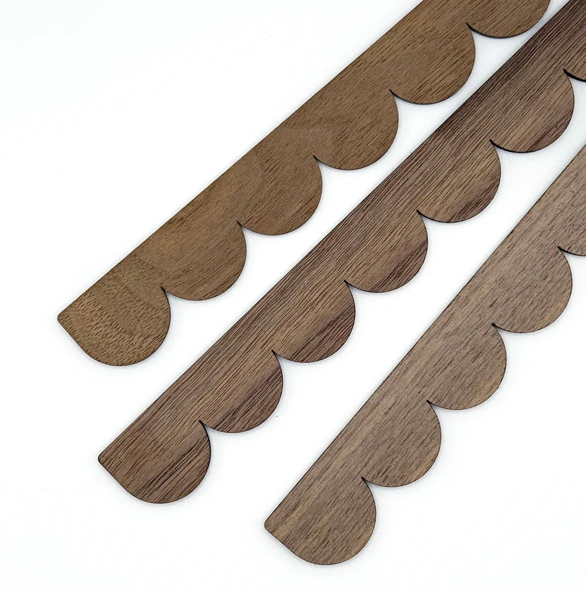 A4 Magnetic Picture Hangers - Walnut